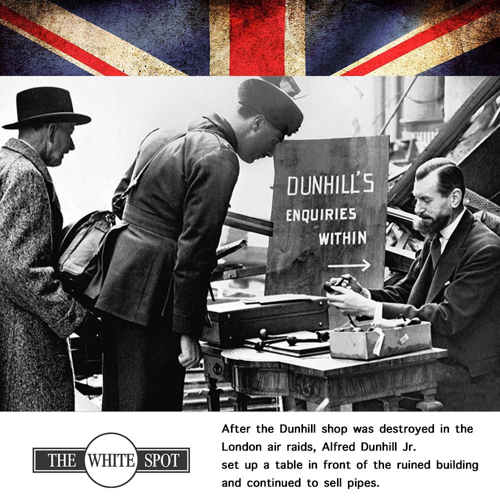 Alfred Dunhill White Spot Briar Smoking Pipe - Cumberland 4101 - Image 8