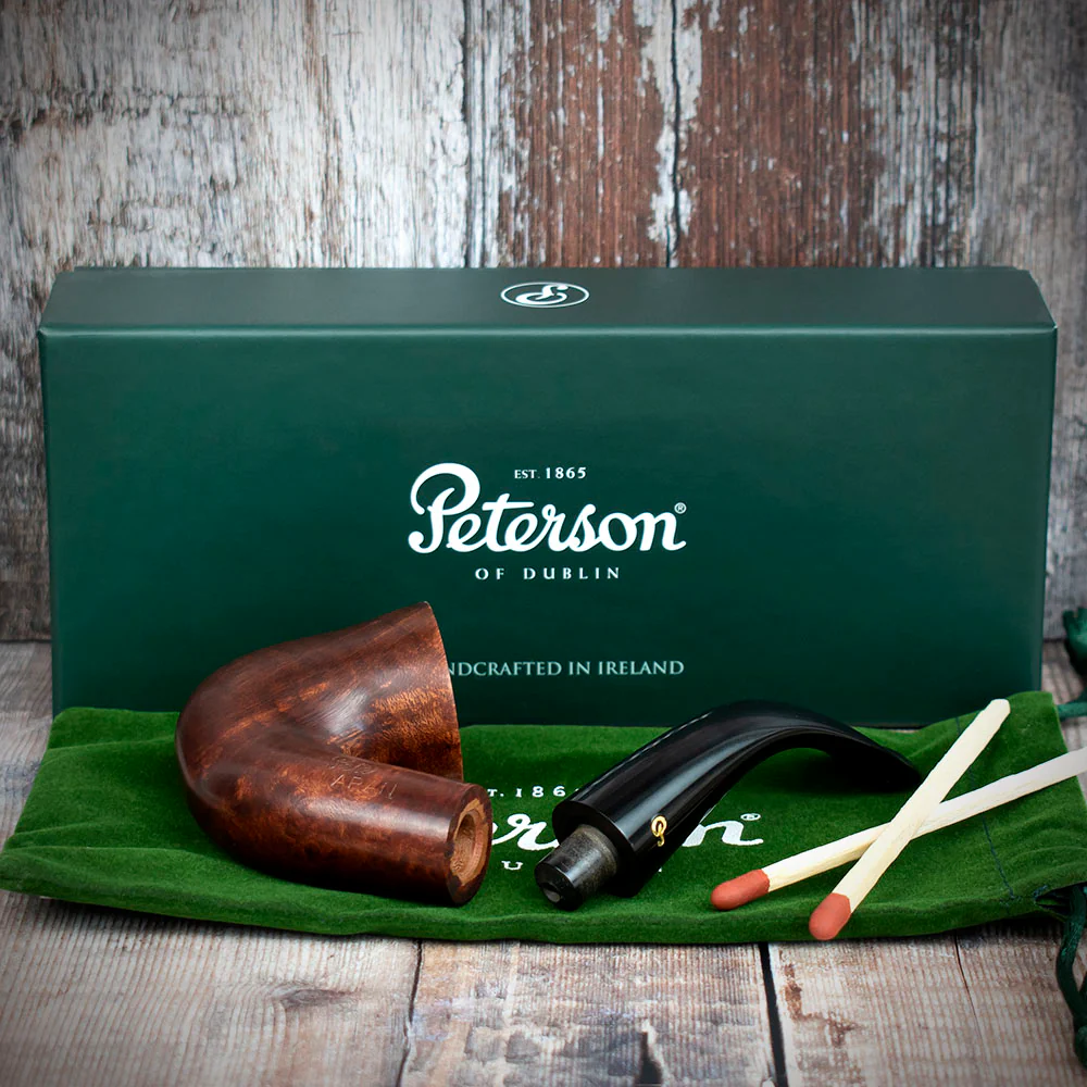 Peterson of Dublin Aran Briar Smoking Pipe - Shape No.05 - Image 4