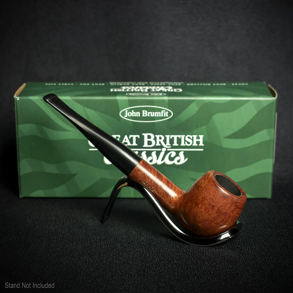 John Brumfit Great British Classics Briar Smoking Pipe - Apple - Image 3