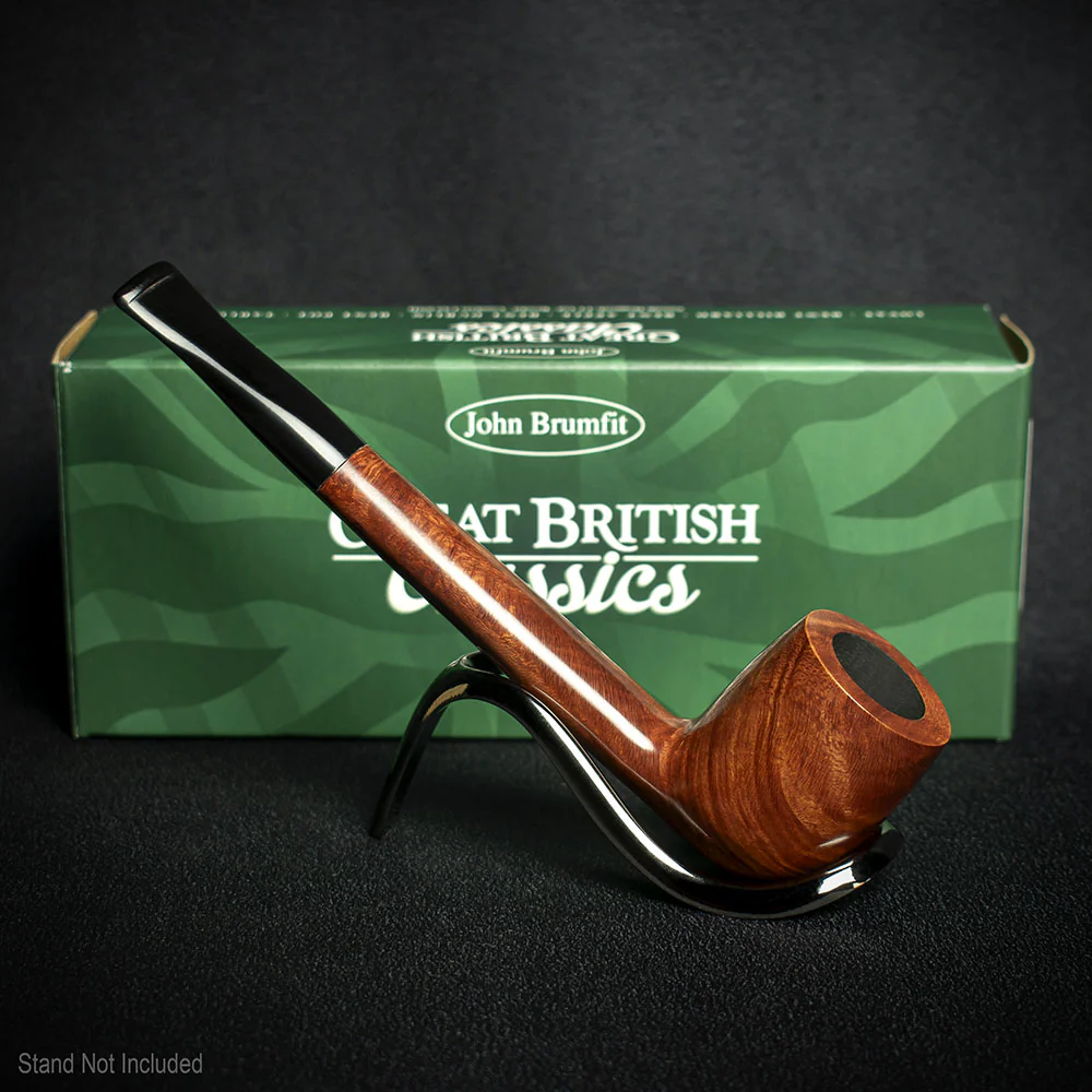 John Brumfit Great British Classics Briar Smoking Pipe - Canadian - Image 3